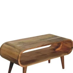 Artisan Furniture Solid hout Amaya Nordic Stijl Eikenlook Salontafel