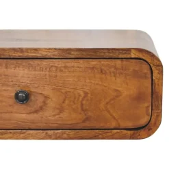 Artisan Furniture Solid hout Avora Wandkastje Honing Karamel met