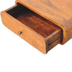 Artisan Furniture Solid hout Avora Wandkastje Honing Karamel met