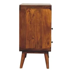 Artisan Furniture Solid hout Gebogen Nordic Charme Sidetable