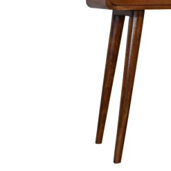 Artisan Furniture Solid hout Kastanje Sidetable Tafel