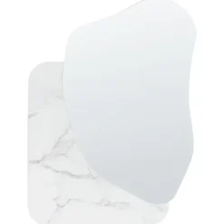 ARVERT - Wandspiegel - Wit - MDF