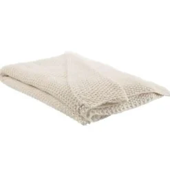 ASAKA - Plaid - Beige - 130 x 180 cm - Katoen