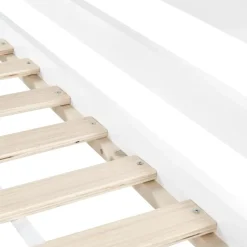 ASCOUX - Kinderbed - Wit - 90 x 200 cm - Dennenhout