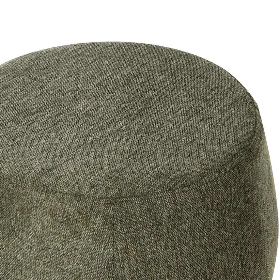 ASHTON - Poef - Groen - Polyester