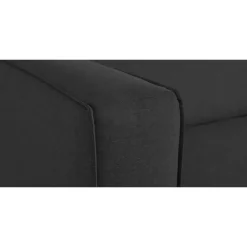 Asmund - Slaapbank 2-zits in antraciet linnenoptik