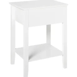 ASSISI - Nachtkastje 1 lade - Wit - MDF