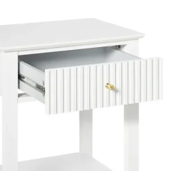 ASSISI - Nachtkastje 1 lade - Wit - MDF