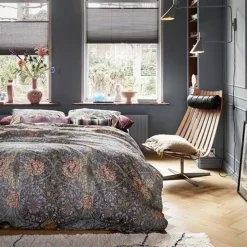 At Home by BeddingHouse Scene dekbedovertrek - 240x200/220 - Blauw