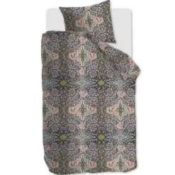 At Home by BeddingHouse Scene dekbedovertrek - 140x200/220 - Blauw