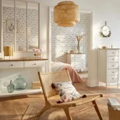 Atmosphera - Hanglamp gevlochten - Bamboe - Naturel