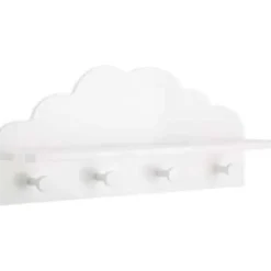 Atmosphera - Kapstok - MDF - Wit - 4 haken