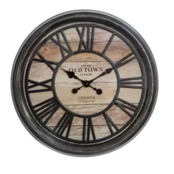 Atmosphera - Wandklok - Industrieel - Bruin