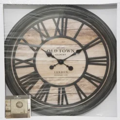 Atmosphera - Wandklok - Industrieel - Bruin