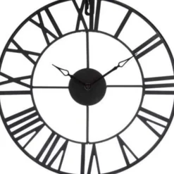 Atmosphera - Wandklok - Metaal - Zwart