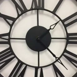 Atmosphera - Wandklok - Metaal - Zwart