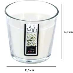 Atmosphera Candles Geurkaars glas - jasmijn aroma - 40 uur