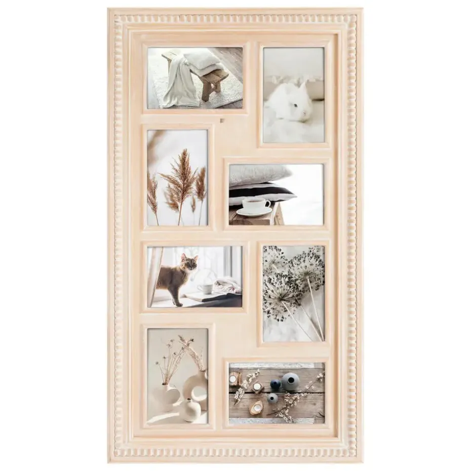 Atmosphera Collage fotolijst Natural voor 8x foto van 10 x 15 cm