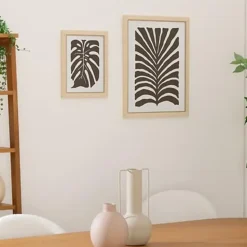 Atmosphera Fotolijstje - foto 13 x 18 cm - beige - mdf/glas