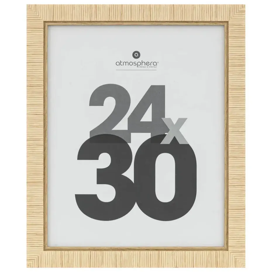 Atmosphera Fotolijstje - foto 24 x 30 cm - beige - mdf/glas