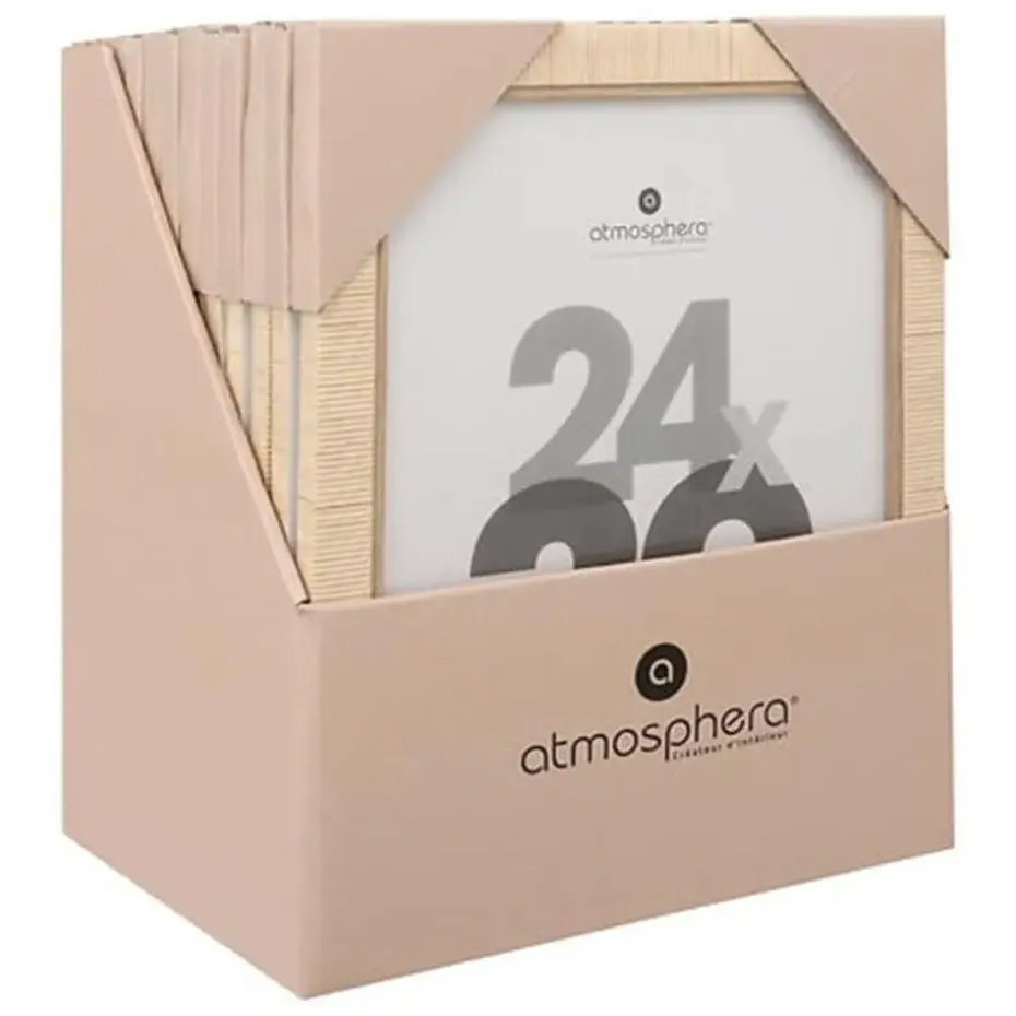 Atmosphera Fotolijstje - foto 24 x 30 cm - beige - mdf/glas