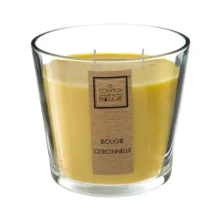 Atmosphera geurkaars citronella Nina - 500g - citroengras - 40uur