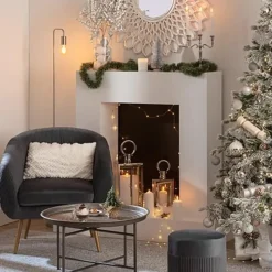 Atmosphera kaarsen kandelaar - 3 armen - metaal - goud - 27 cm