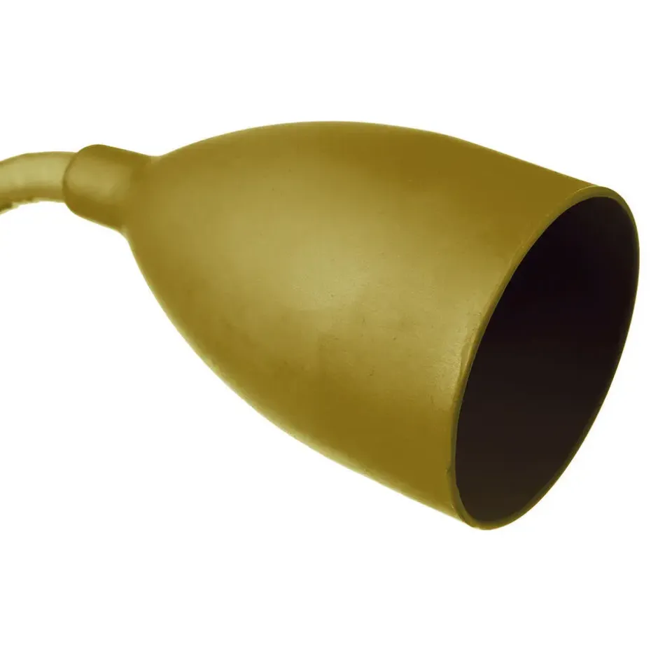 Atmosphera Klem bureaulampje - Design Light - okergeel - H43 cm