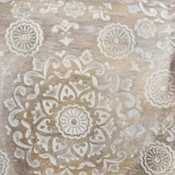 Atmosphera Olifanten dierenbeeldje - beige Mandala - 27 x 12 x 21 cm