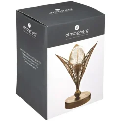 Atmosphera Tafellamp Goud - Blad - 24,5 cm - Slaapkamer/Woonkamer