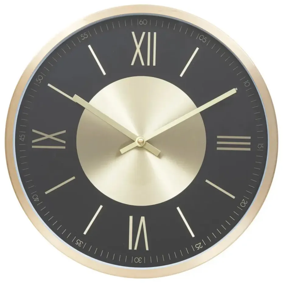 Atmosphera Wandklok Roma Infinity - Vintage Metal - 30 cm