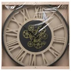 Atmosphera Wandklok/muur klok - Vintage - Dia 57 cm