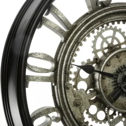 Atmosphera Wandklok/muur klok - Vintage - Dia 50 cm