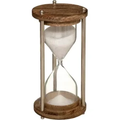Atmosphera Zandloper cilinder - decoratie of tijdsmeting