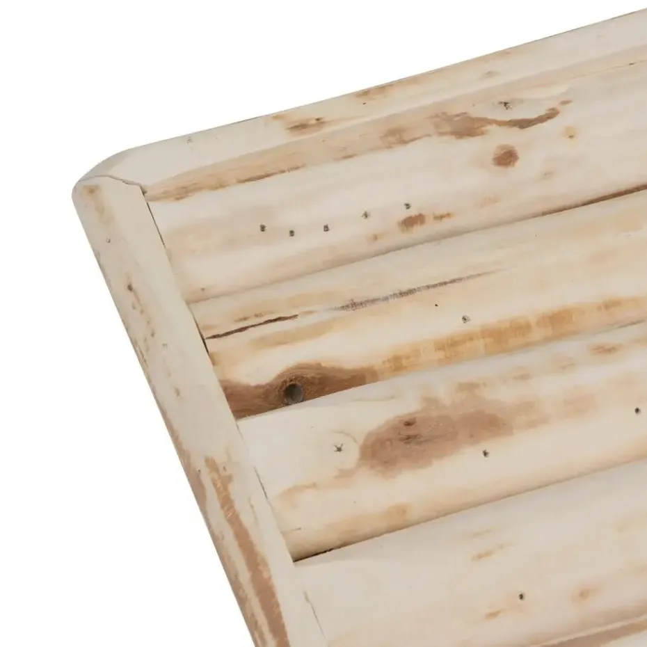 Atmosphera zit krukje/bijzet bankje - hout - 70 x 26 x 31 cm