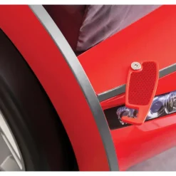 Autobed - Met logeerbed - 210x107x83 cm - Rood