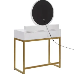 AUXON - Kaptafel - Wit - MDF