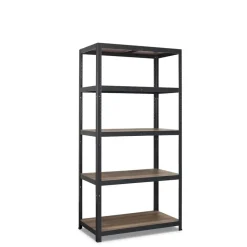 Avasco Stellingkast - Zwart - Opbergrek metaal - 176x90x45