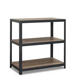 Avasco Stellingkast - Zwart - Opbergrek laag metaal - 88x90x45