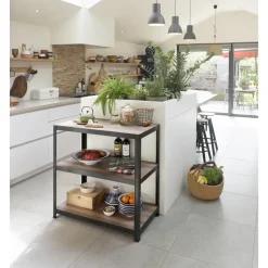 Avasco Stellingkast - Zwart - Opbergrek laag metaal - 88x90x45