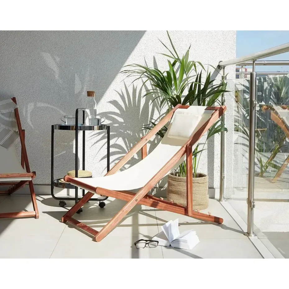 AVELLINO - Ligbed - Wit - Polyester