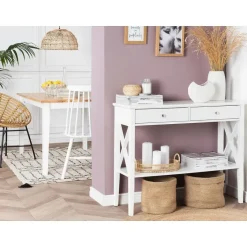 AVENUE - Consoletafel - Wit - MDF