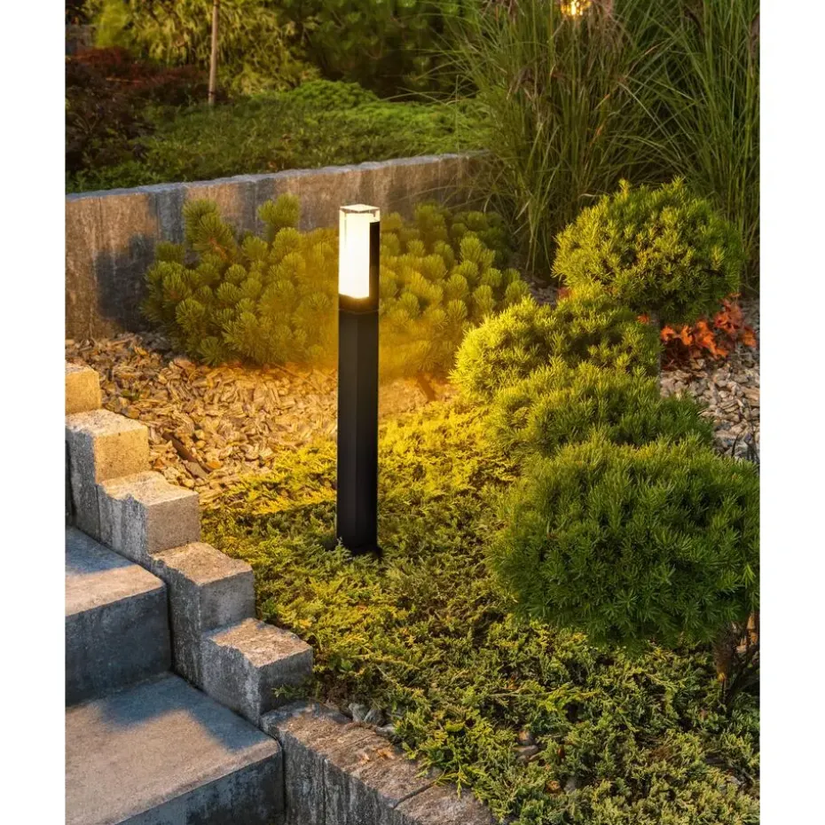 AWUNA - Tuinverlichting - Zwart - Aluminium