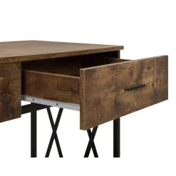 AYDEN - Consoletafel - Donkere houtkleur - MDF