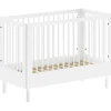 Babybed Forrest 60 x 120cm - verstelbaar - wit beukenhout