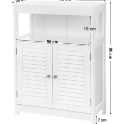 Badkamerkast Maggy 60cm - wit