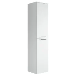 Badplaats Badkamerkast Saturnus 35 x 35 x 130 cm - Wit - Hangende Kolomkast met