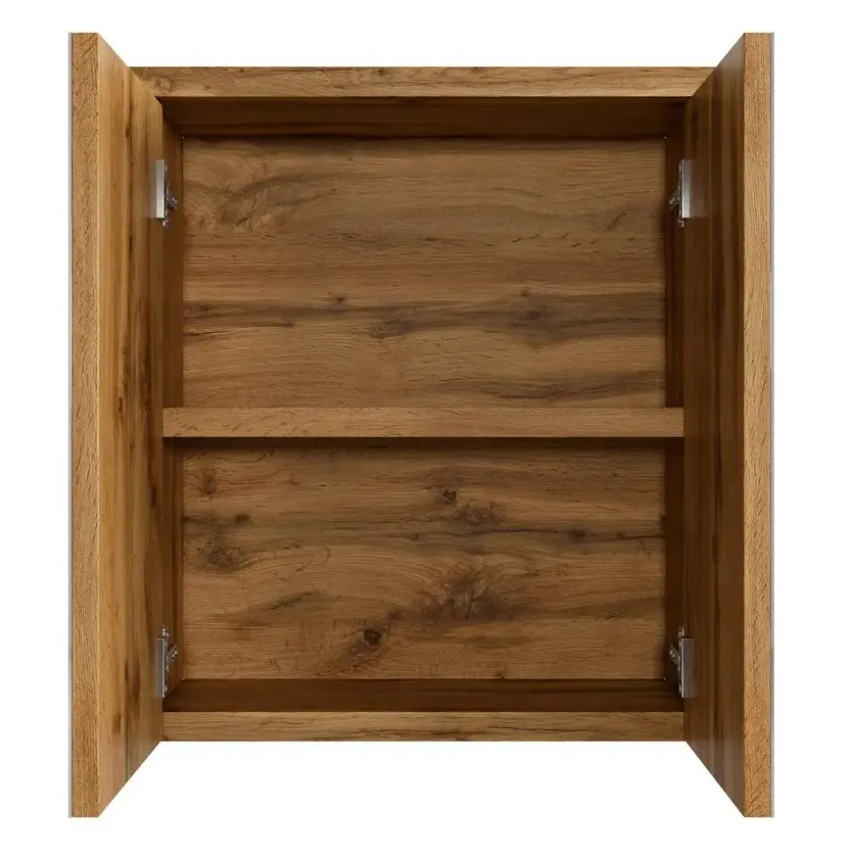 Badplaats Spiegelkast Toledo 60 x 20 x 60 cm - Eiken - Badkamerkast Badkamer