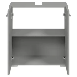 Badplaats Wastafel Onderkast Jupiter 60 x 30 x 60 cm - Mat Grijs - Badkamerkast