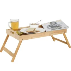 Bamboe bedtafel inklapbaar